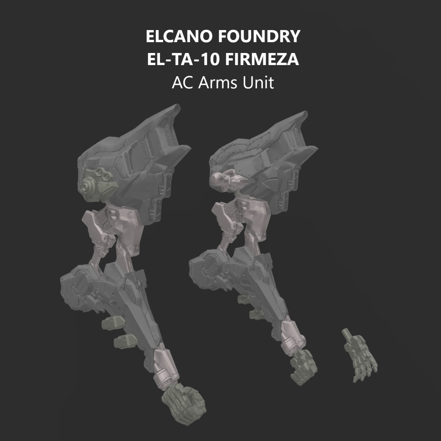[DIGITAL FILES] ELCANO EL-TA-10 FIRMEZA AC Arms Unit