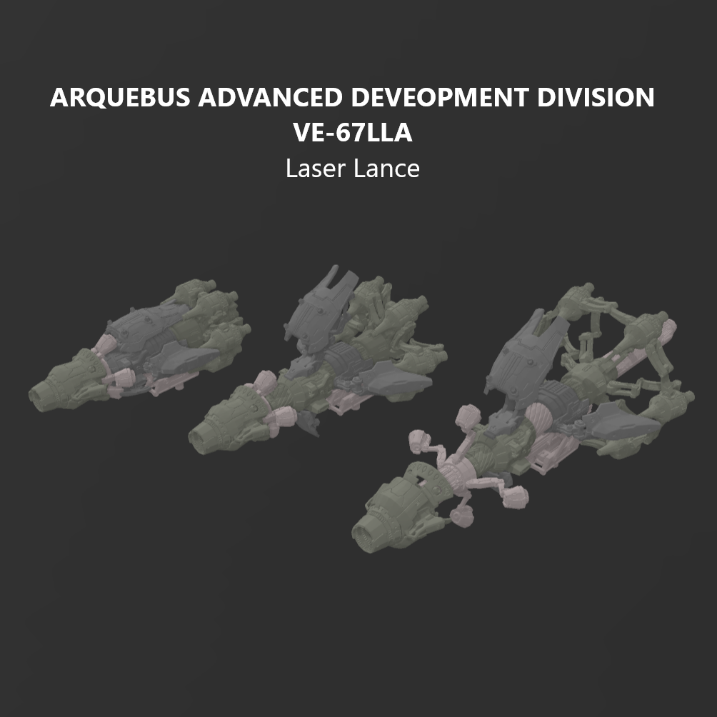 [DIGITAL FILES] ARQUEBUS ADD VE-67LLA Laser Lance