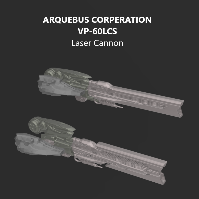 [DIGITAL FILES] ARQUEBUS VP-60LCS Laser Cannon