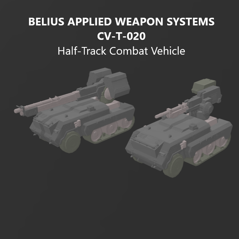 [DIGITAL FILES] BAWS CV-T-020 Half-Track Combat Vehicle