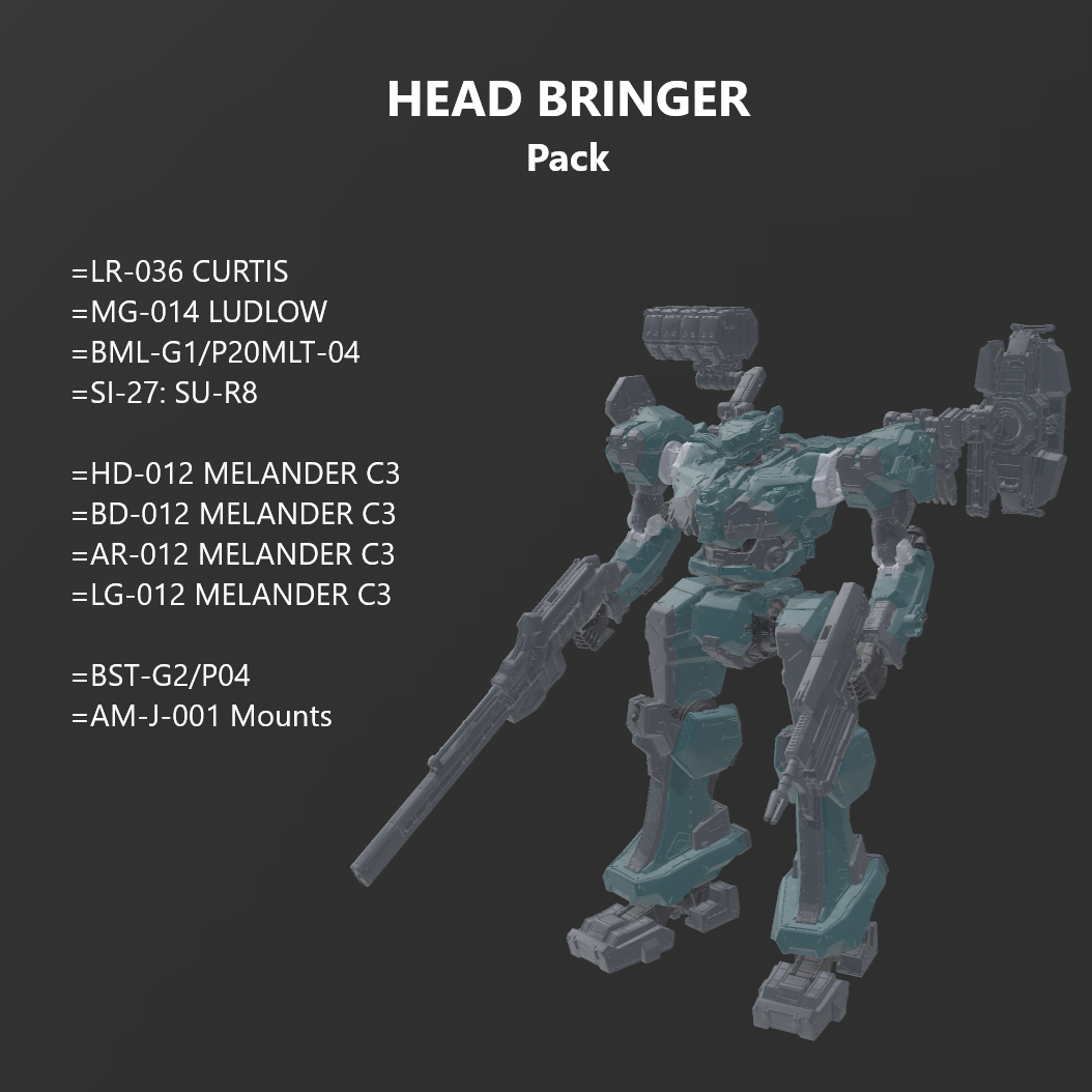 G5 Iguazu- HEAD BRINGER Resin Model Kit (30 Minutes Missions Scale)