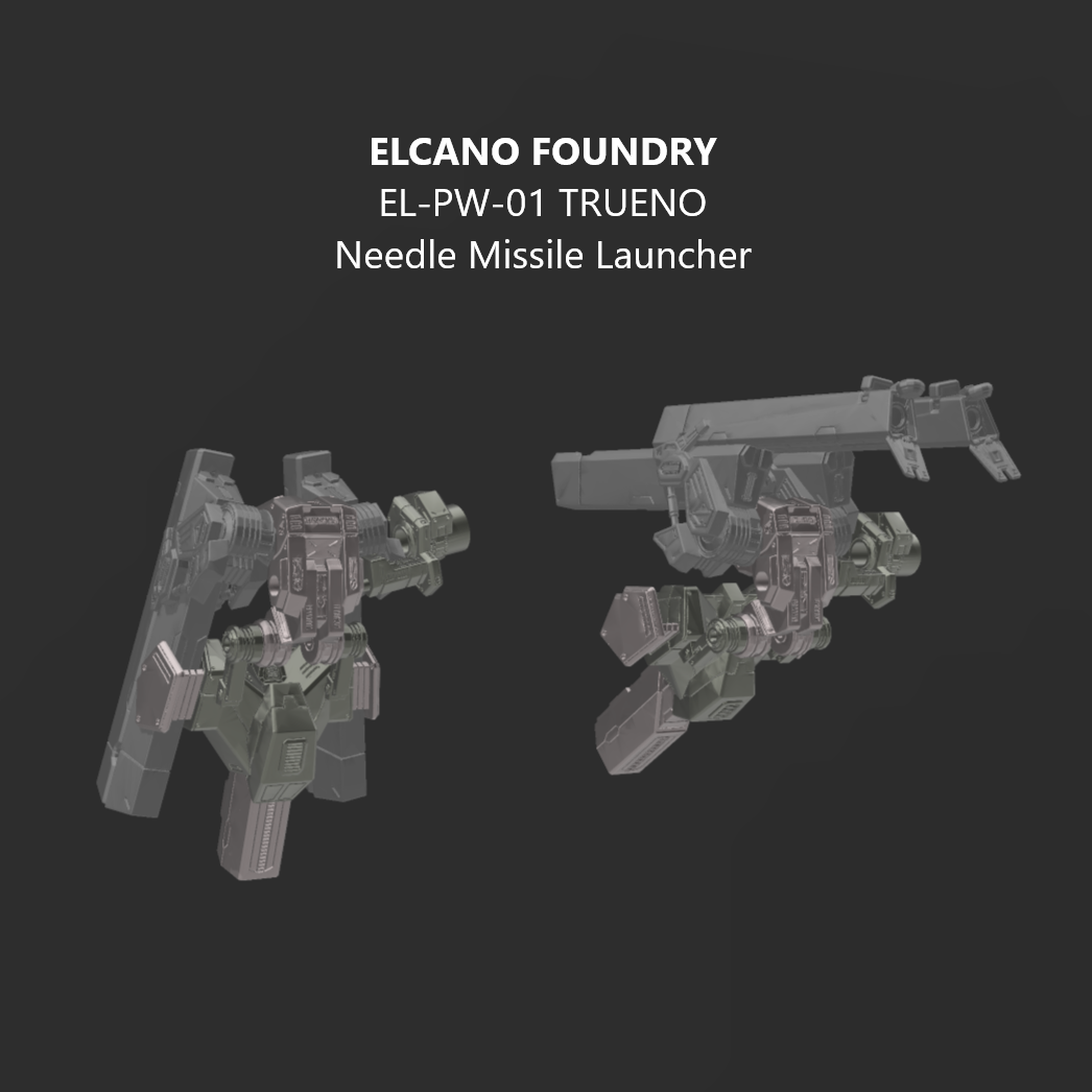 [DIGITAL FILES] ELCANO EL-PW-01 TRUENO Needle Missile Launcher