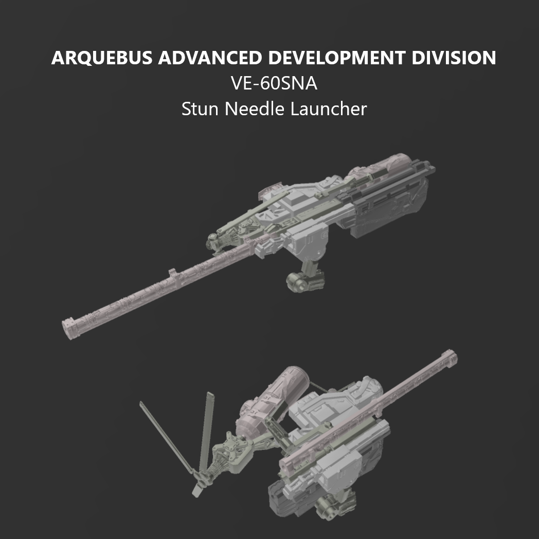 [DIGITAL FILES] ARQUEBUS VE-60SNA Stun Needle Launcher
