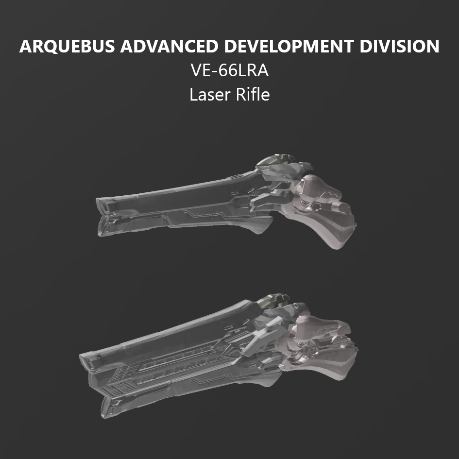 [DIGITAL FILES] ARQUEBUS ADD VE-66LRA Laser Rifle