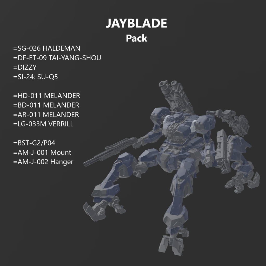 G8 Yukon- JAYBLADE Resin Model Kit (30 Minutes Missions Scale)