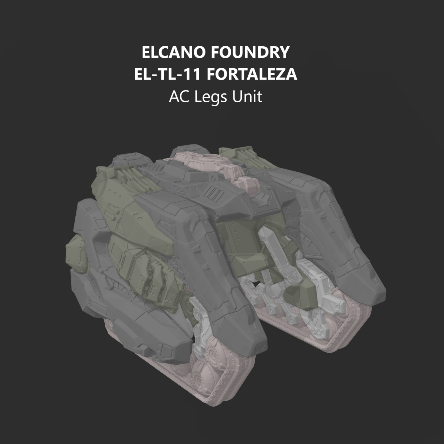 [DIGITAL FILES] ELCANO EL-TL-11 FORTALEZA AC Legs Unit