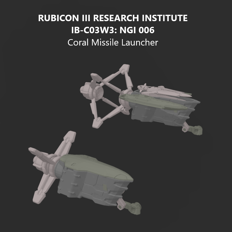 [DIGITAL FILES] RRI IB-C03W3: NGI 006 Coral Missile Launcher
