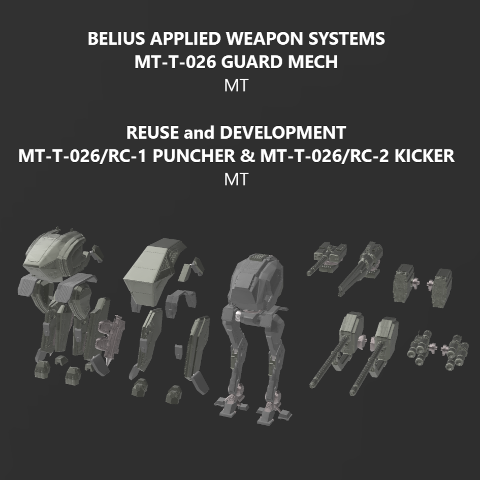 [DIGITAL FILES] BAWS MT-T-026 GUARD MECH / PUNCHER / KICKER