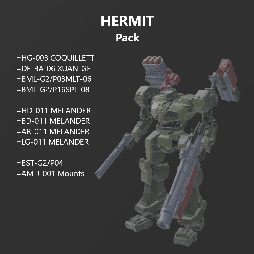 [DIGITAL FILES] G6 Red- HERMIT