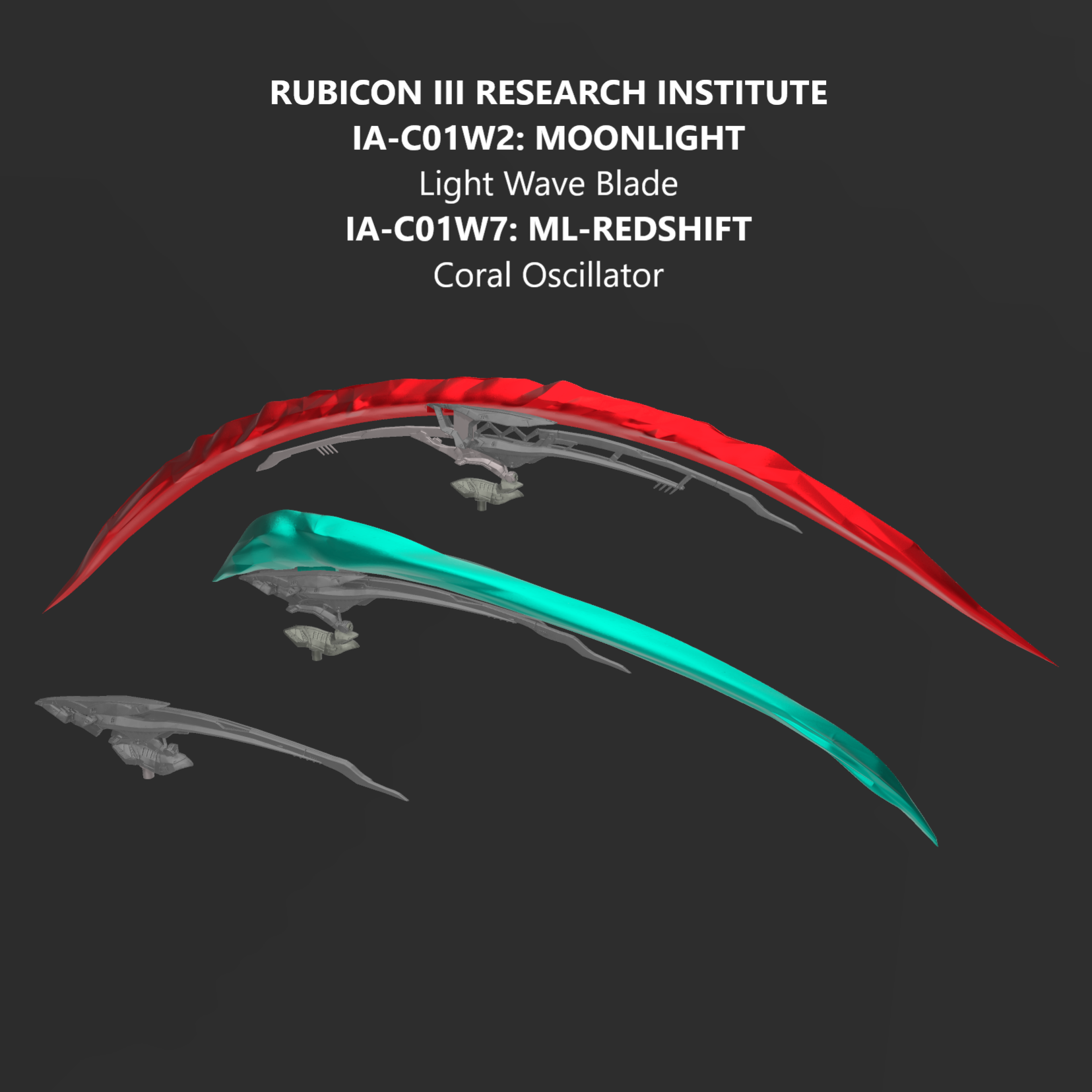 [DIGITAL FILES] RRI IA-C01W2 MOONLIGHT Light Wave Blade (IA-C01W7 ML-REDSHIFT Coral Oscillator)