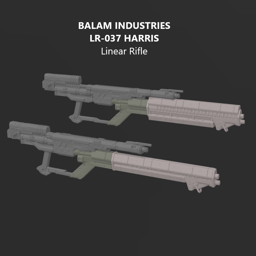 [DIGITAL FILES] BALAM LR-037 HARRIS Linear Rifle