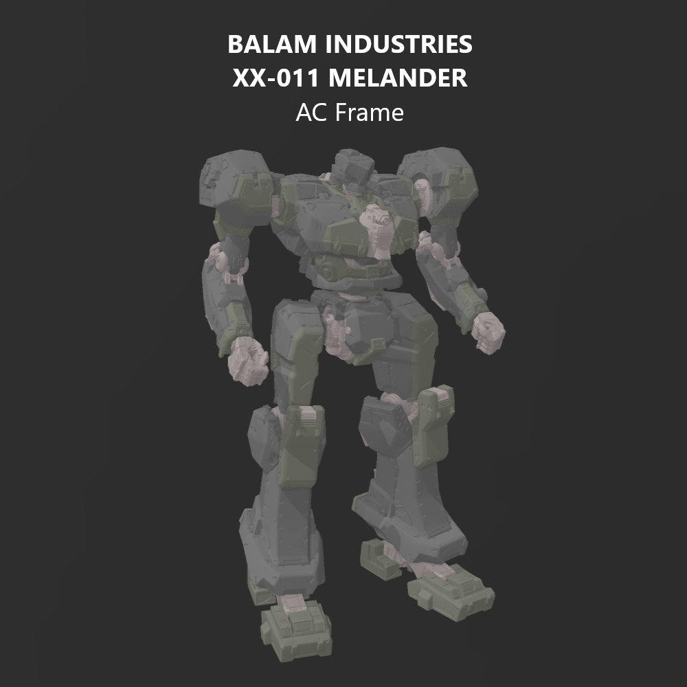 (30 Minutes Missions) BALAM XX-011 MELANDER AC Frame