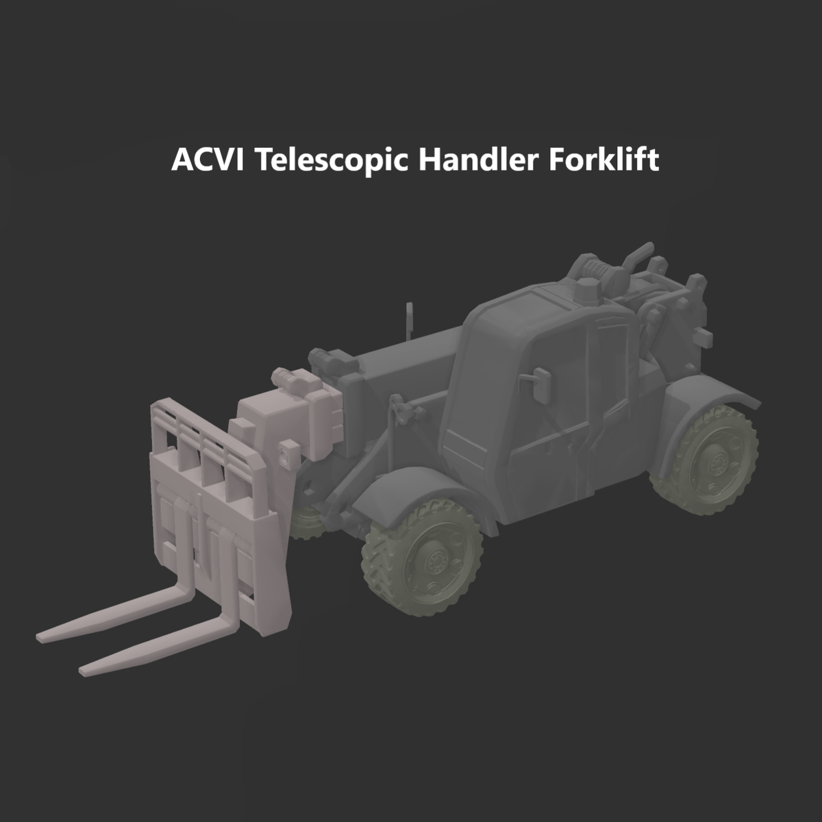 [DIGITAL FILES] Misc. ACVI Telescopic-Handler Forklift