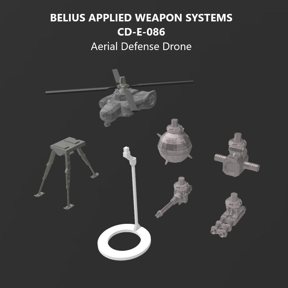 [DIGITAL FILES] BAWS CD-E-086 Aerial Defense Drone V2