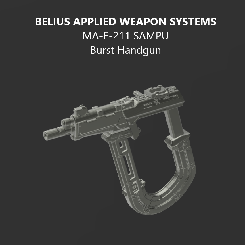 [DIGITAL FILES] BAWS MA-E-211 SAMPU Burst Handgun