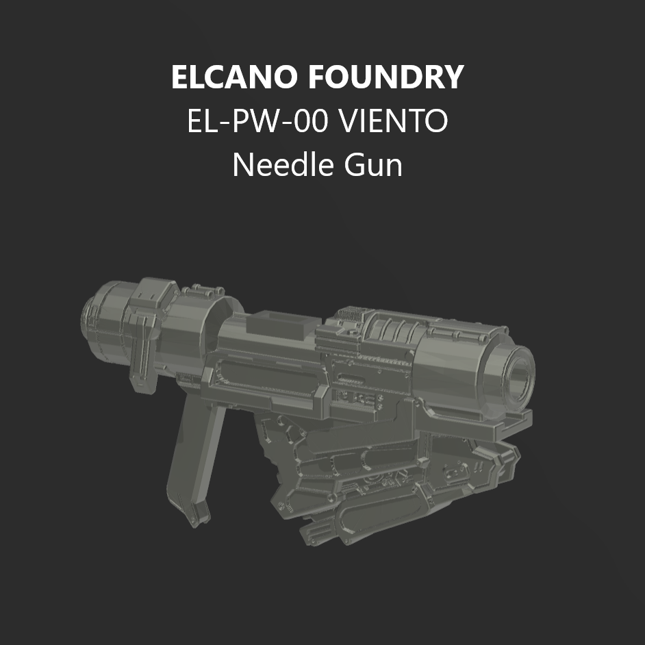 [DIGITAL FILES] ELCANO EL-PW-00 VIENTO Needle Gun