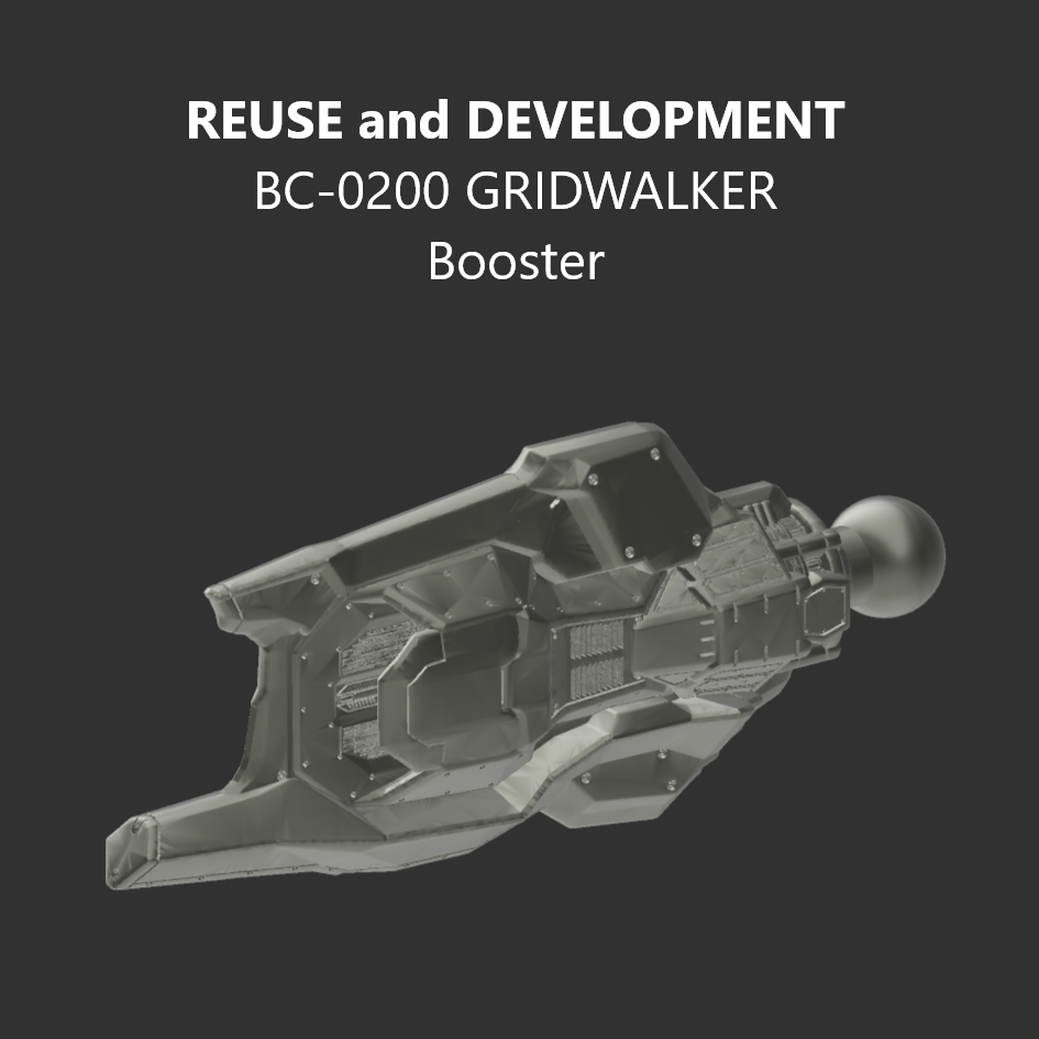 [DIGITAL FILES] RaD BC-0200 GRIDWALKER Booster Part