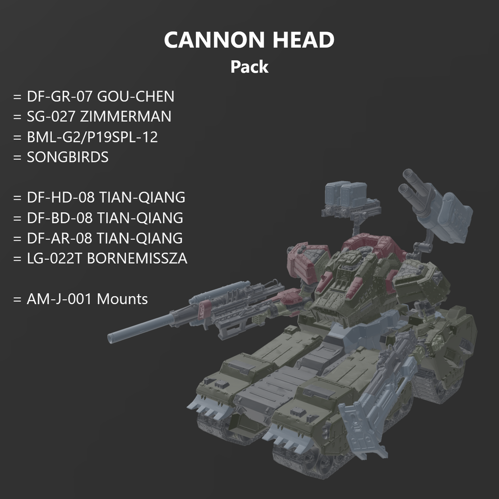 [DIGITAL FILES] G4 Volta- CANNON HEAD