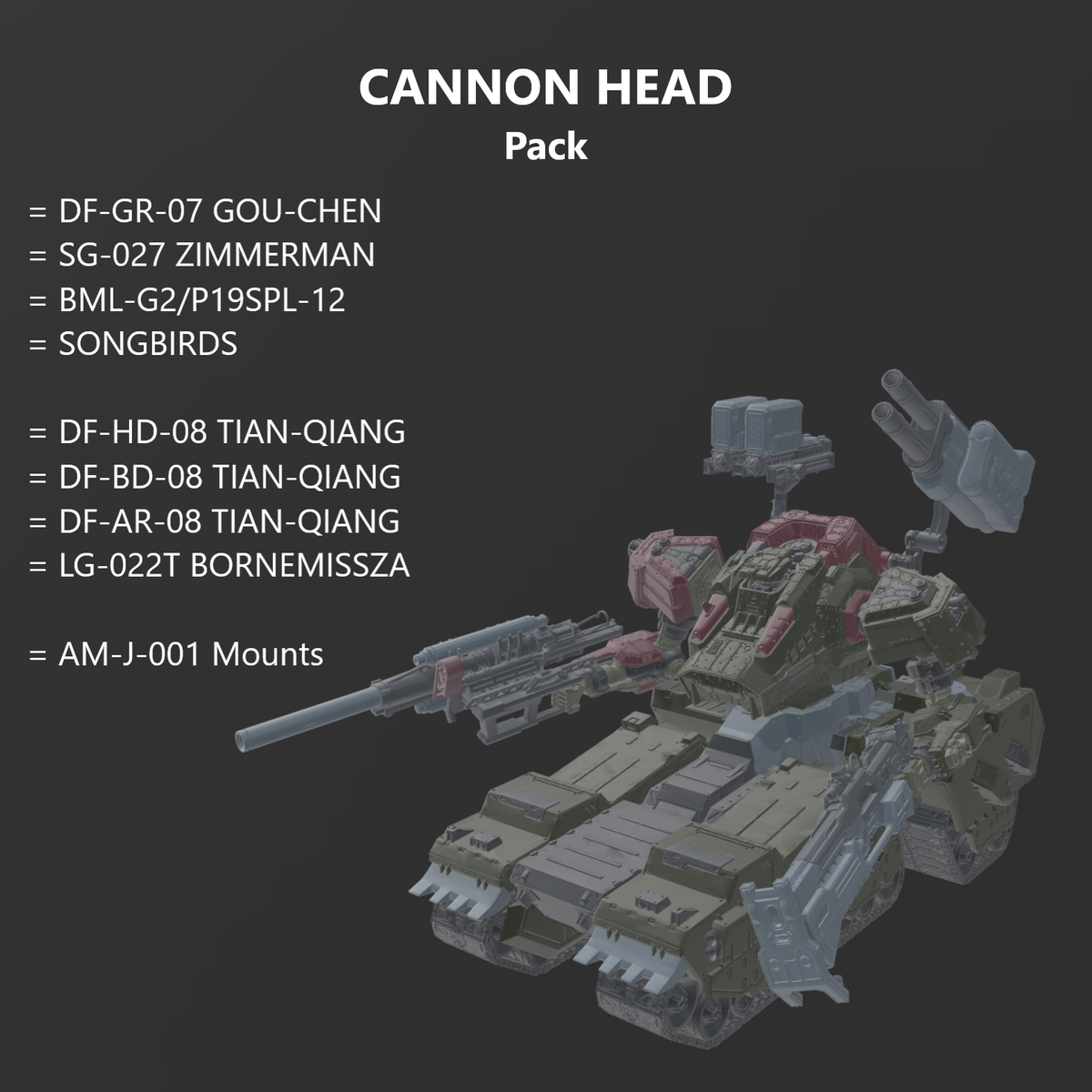 [DIGITAL FILES] G4 Volta- CANNON HEAD