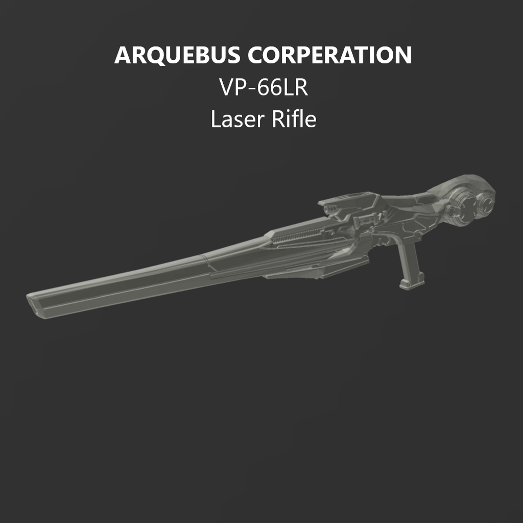 [DIGITAL FILES] ARQUEBUS VP-66LR Laser Rifle