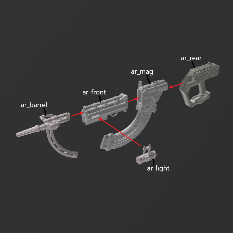 [DIGITAL FILES] BAWS MA-J-201 RANSETSU-AR Burst Assault Rifle