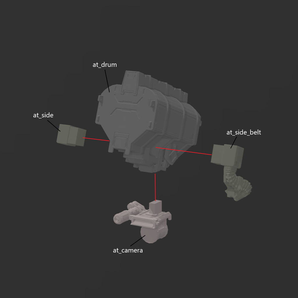 [DIGITAL FILES] RaD WR-0555 ATTACHE Heavy Machine Gun