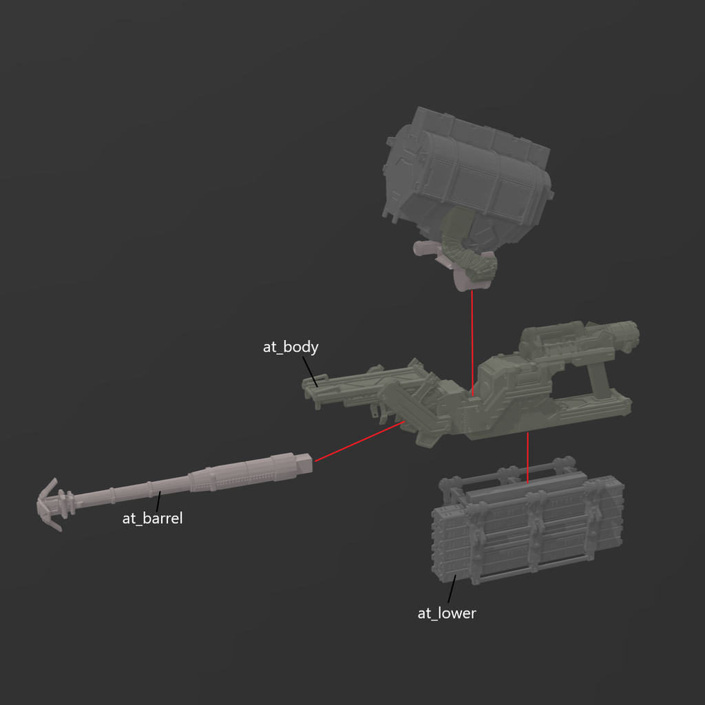 [DIGITAL FILES] RaD WR-0555 ATTACHE Heavy Machine Gun