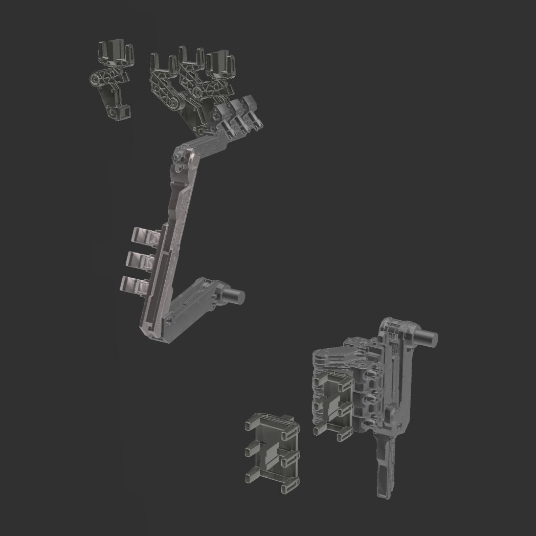 BAWS AM-J-002 Universal Weapon Hanger Part (30 Minutes Missions)