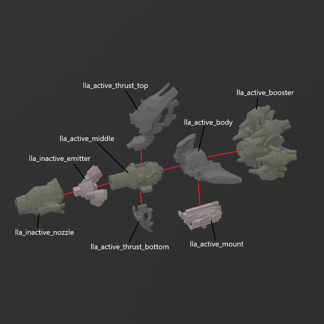 [DIGITAL FILES] ARQUEBUS ADD VE-67LLA Laser Lance