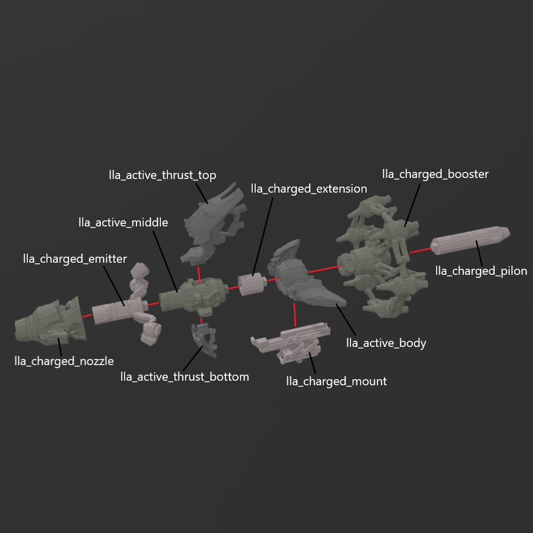 [DIGITAL FILES] ARQUEBUS ADD VE-67LLA Laser Lance