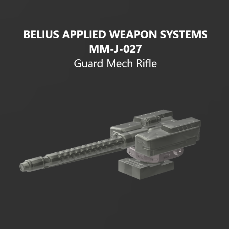 [DIGITAL FILES] BAWS MT-T-026 GUARD MECH / PUNCHER / KICKER