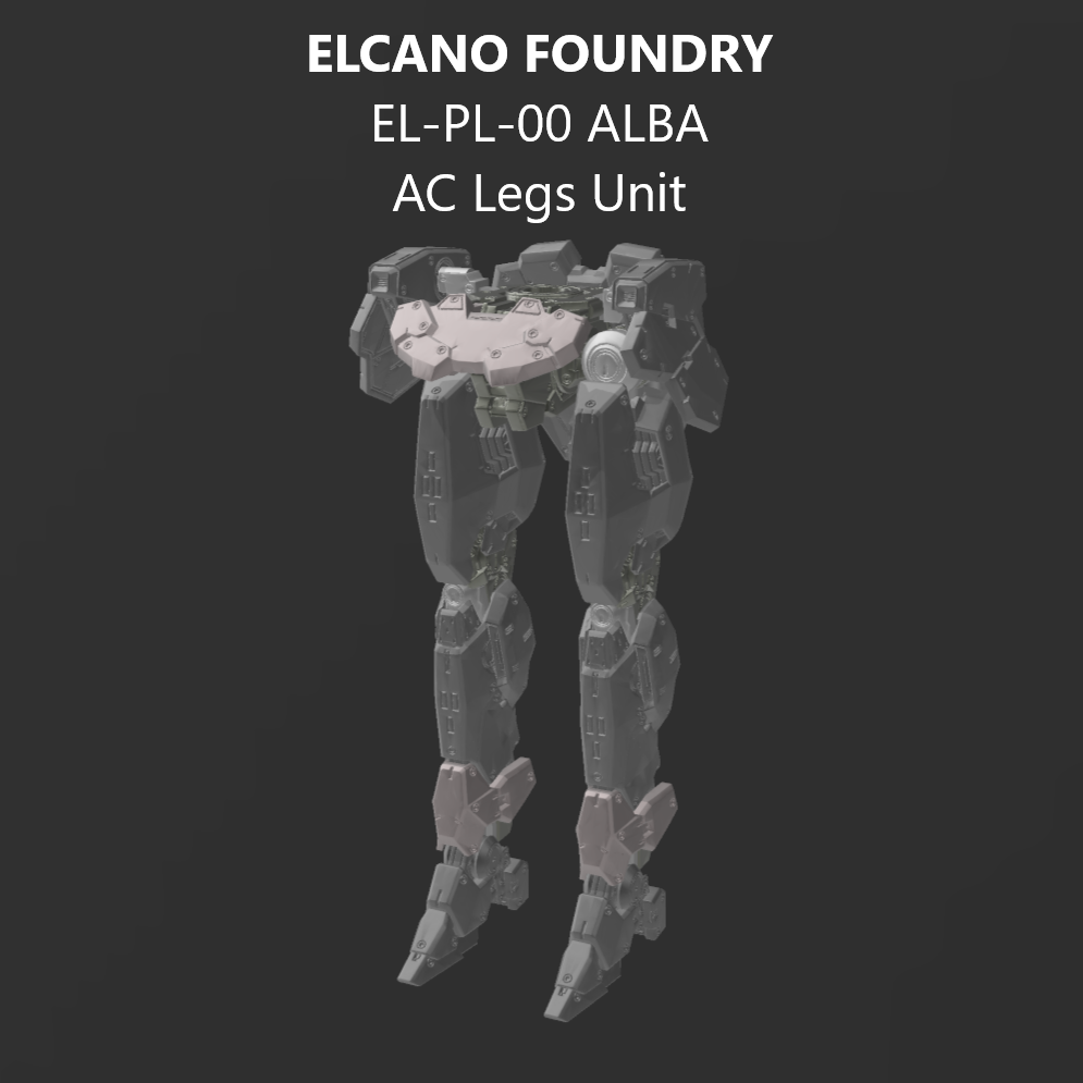 [DIGITAL FILES] ELCANO EL-PL-00 ALBA Legs