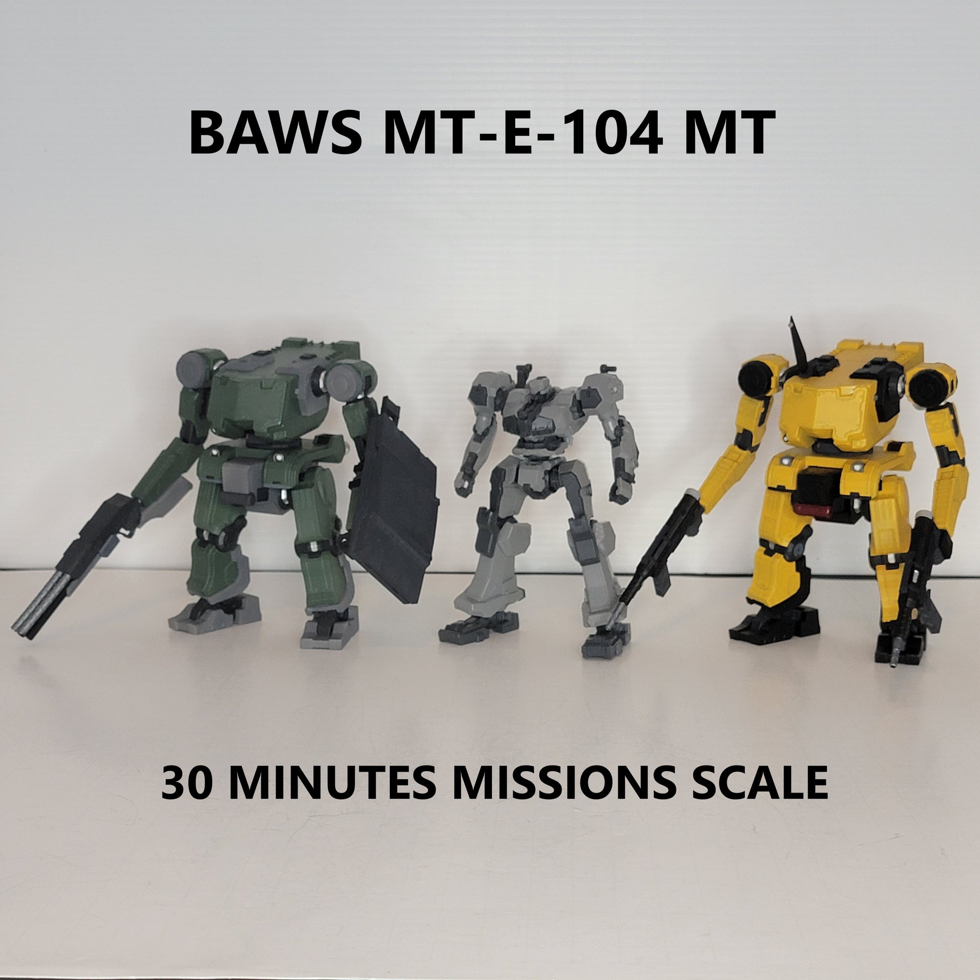BAWS MT-E-104 Bipedal MT Resin Model Kit (30 Minutes Missions Scale) (V1.5)