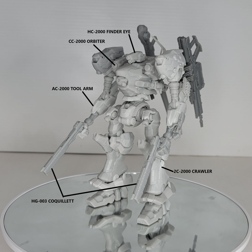 C4-620 / LOADER 3 Resin Model Kit (30 Minutes Missions Scale