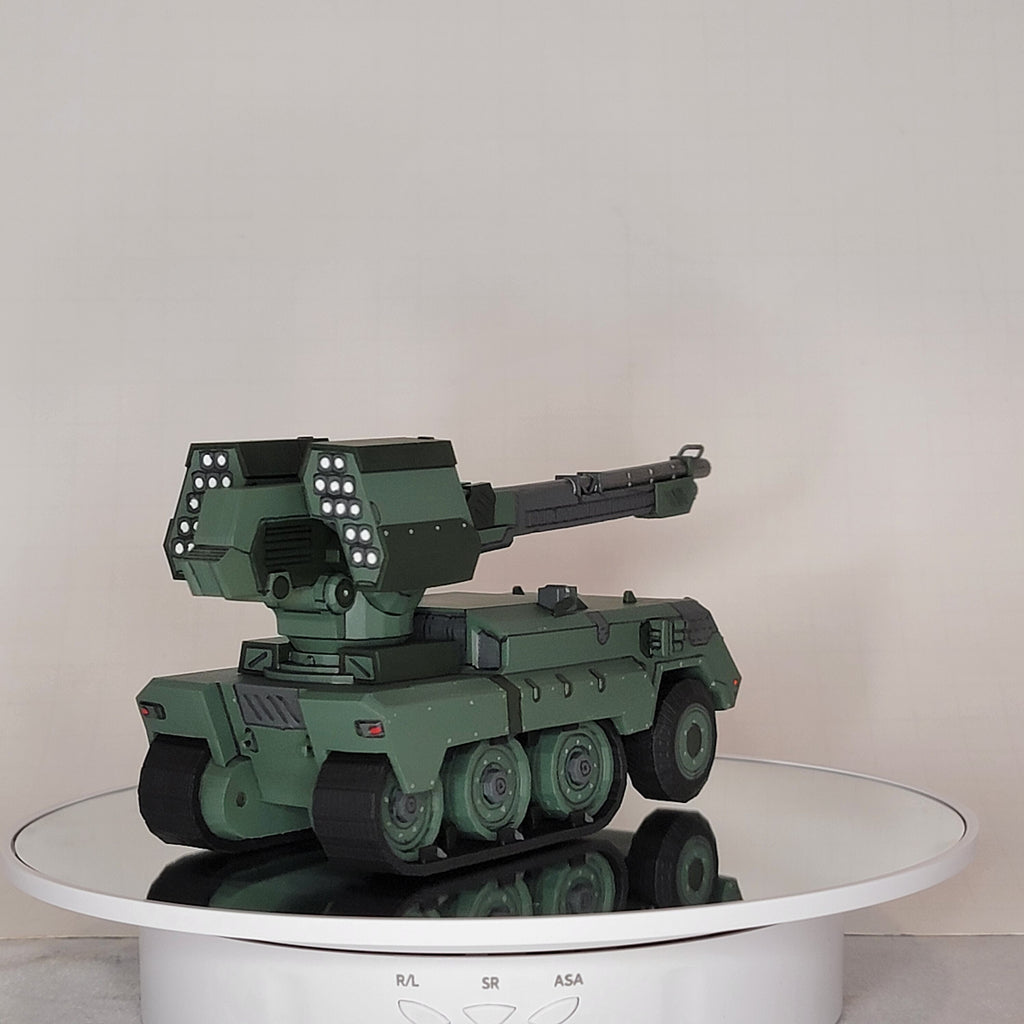 BAWS CV-T-020 Half-Track Combat Vehicle Resin Model Kit (30 Minutes Missions Scale)