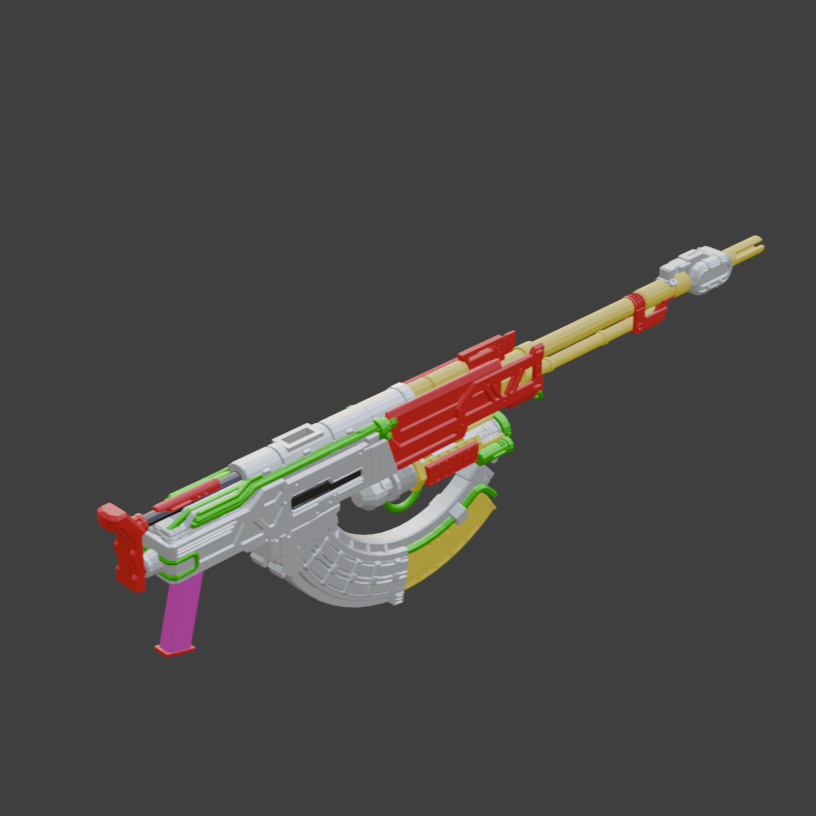 [DIGITAL FILES] BAWS MA-J-200 RANSETSU-RF Burst Rifle