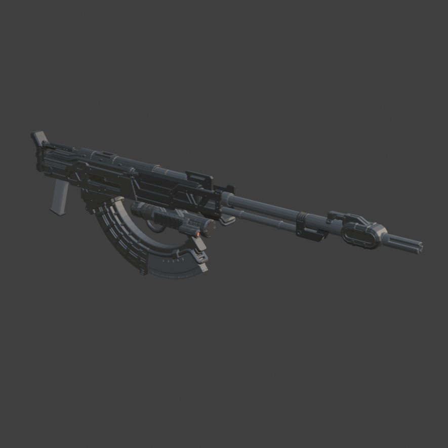 [DIGITAL FILES] BAWS MA-J-200 RANSETSU-RF Burst Rifle