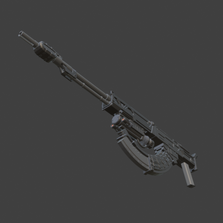 [DIGITAL FILES] BAWS MA-J-200 RANSETSU-RF Burst Rifle