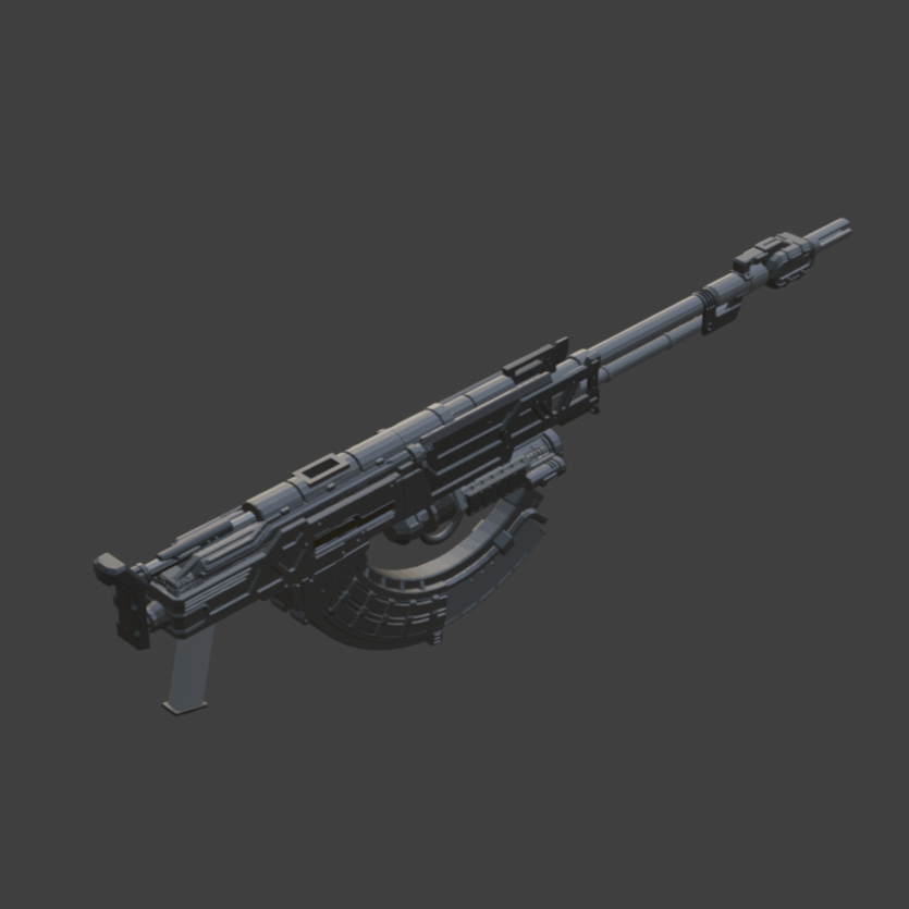 [DIGITAL FILES] BAWS MA-J-200 RANSETSU-RF Burst Rifle