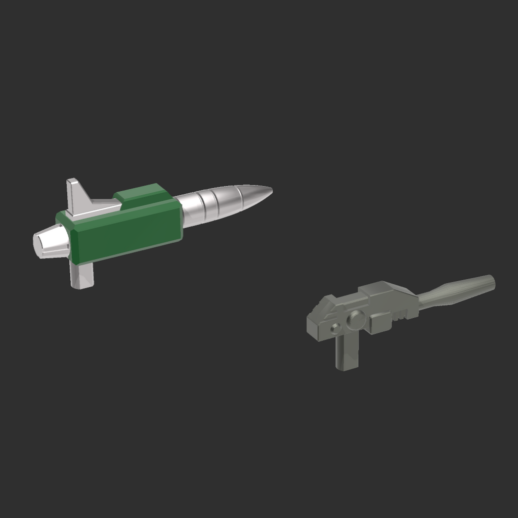 [DIGITAL FILES] Newage H54 Frankenstien (Autobot-X) Weapon Parts