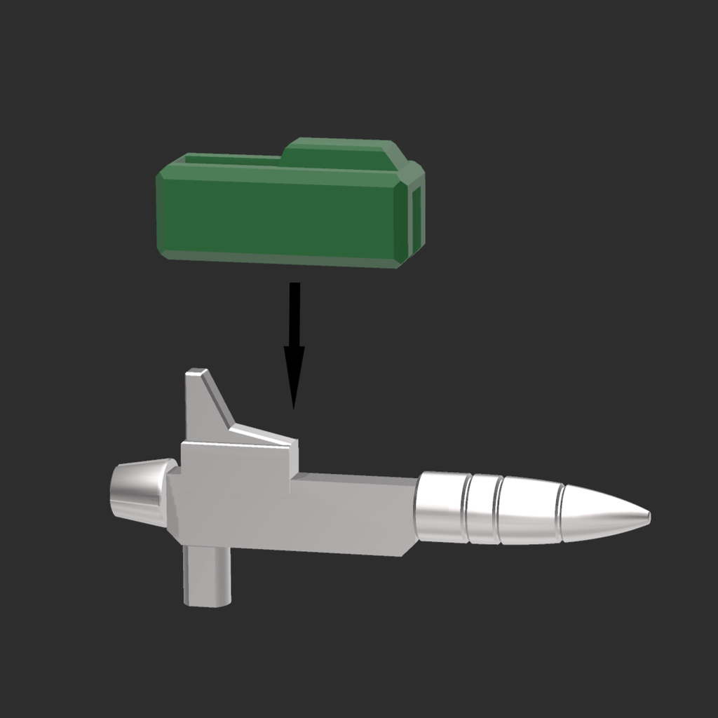 Newage H54 Frankenstien (Autobot-X) Weapon Parts