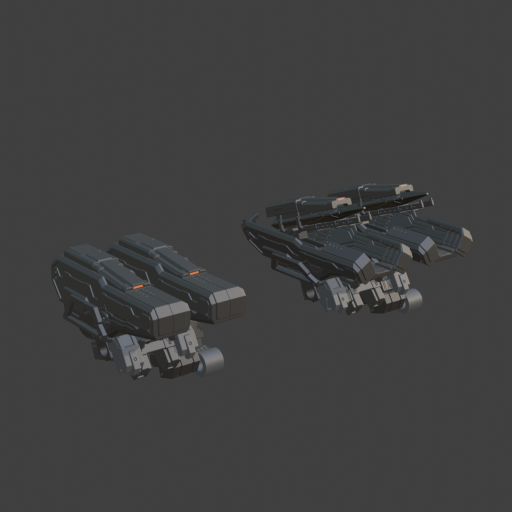 [DIGITAL FILES] FURLONG BML-G3/P05ACT-02 Active Homing Missile Launcher