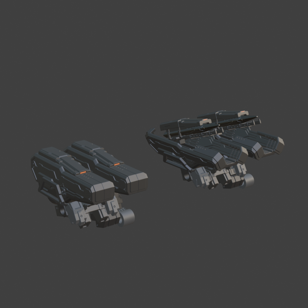 [DIGITAL FILES] FURLONG BML-G3/P05ACT-02 Active Homing Missile Launcher