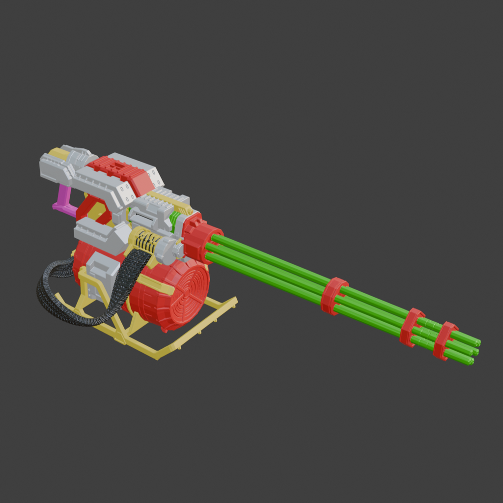 [DIGITAL FILES] DAFENG DF-GA-08 HU-BEN Gatling Gun