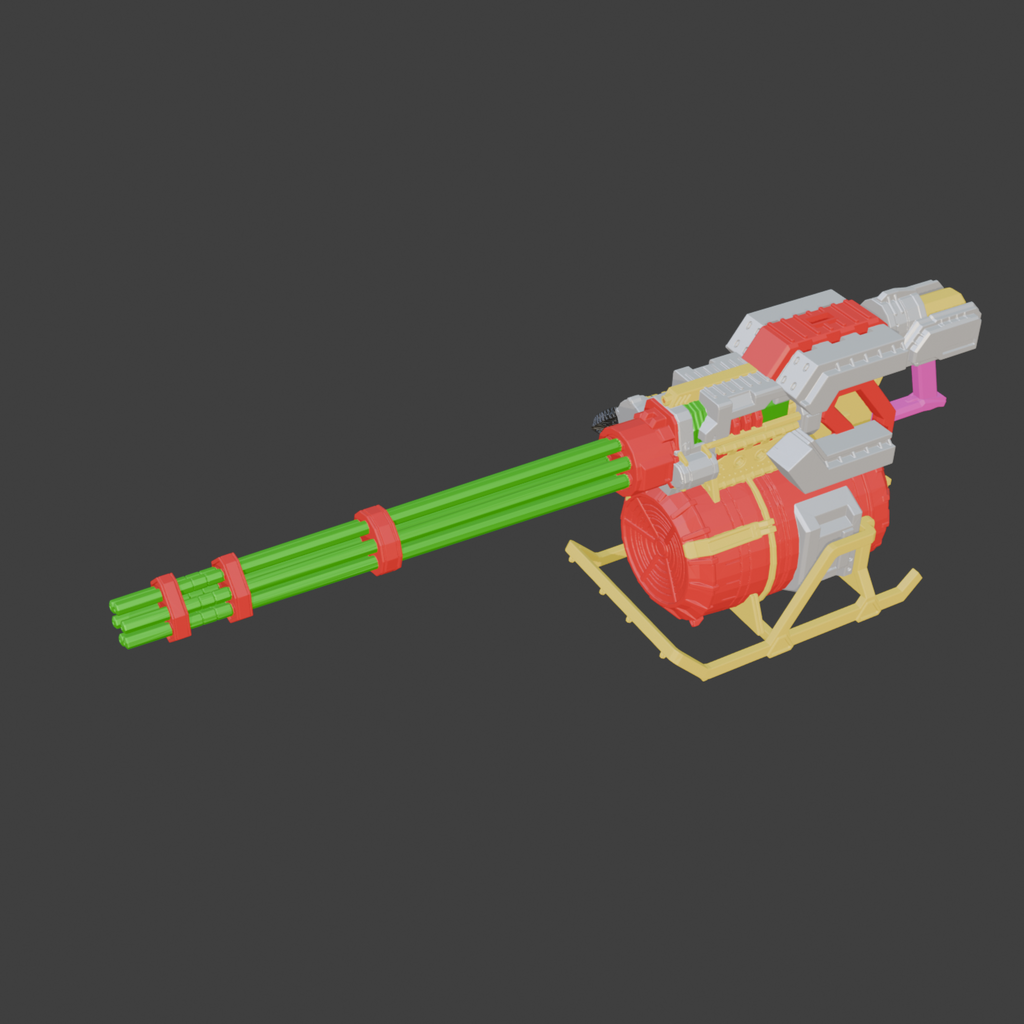 [DIGITAL FILES] DAFENG DF-GA-08 HU-BEN Gatling Gun