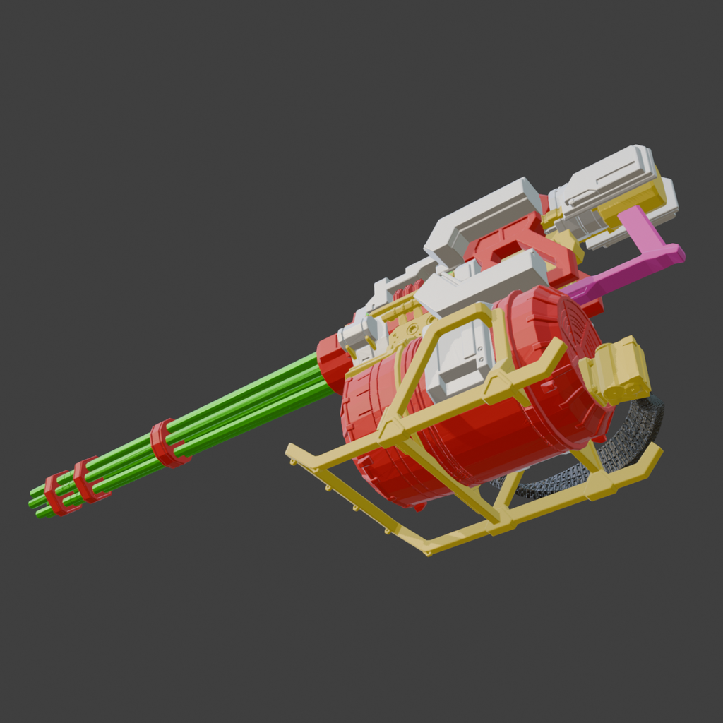 [DIGITAL FILES] DAFENG DF-GA-08 HU-BEN Gatling Gun