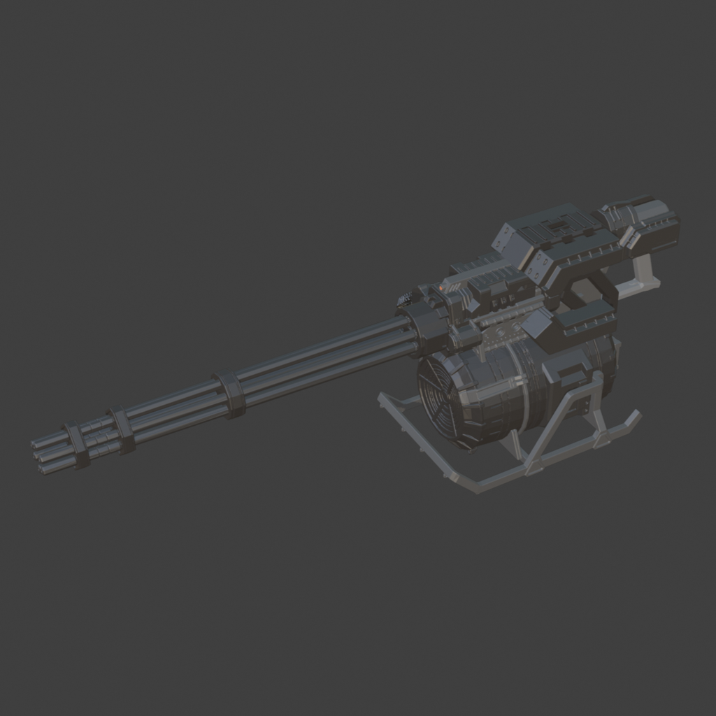 DAFENG DF-GA-08 HU-BEN Gatling Gun Arm Weapon Part (30 Minutes Missions)