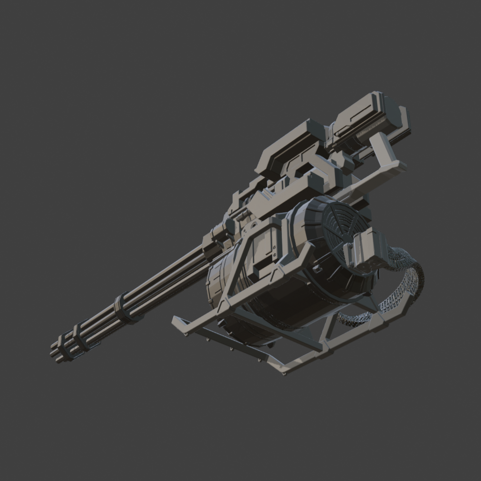 [DIGITAL FILES] DAFENG DF-GA-08 HU-BEN Gatling Gun