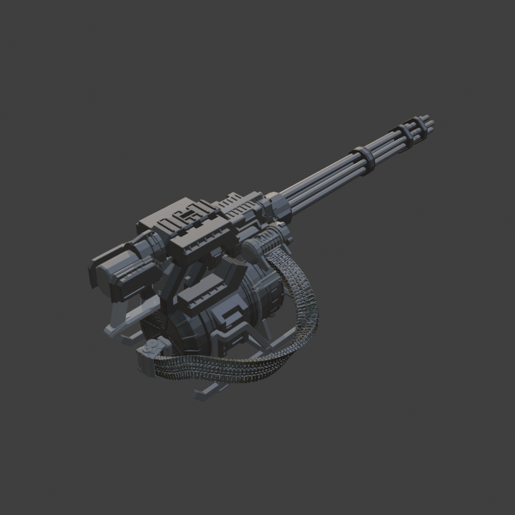 DAFENG DF-GA-08 HU-BEN Gatling Gun Arm Weapon Part (30 Minutes Missions)