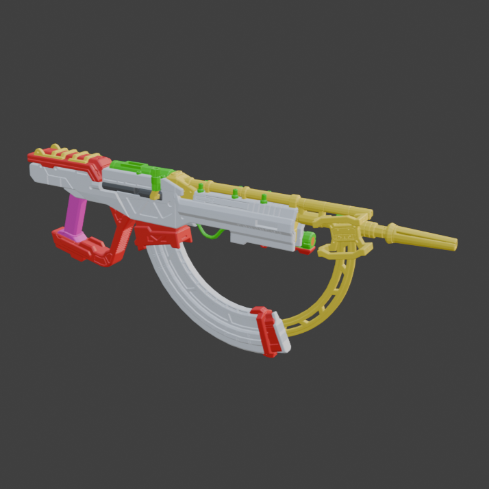 [DIGITAL FILES] BAWS MA-J-201 RANSETSU-AR Burst Assault Rifle